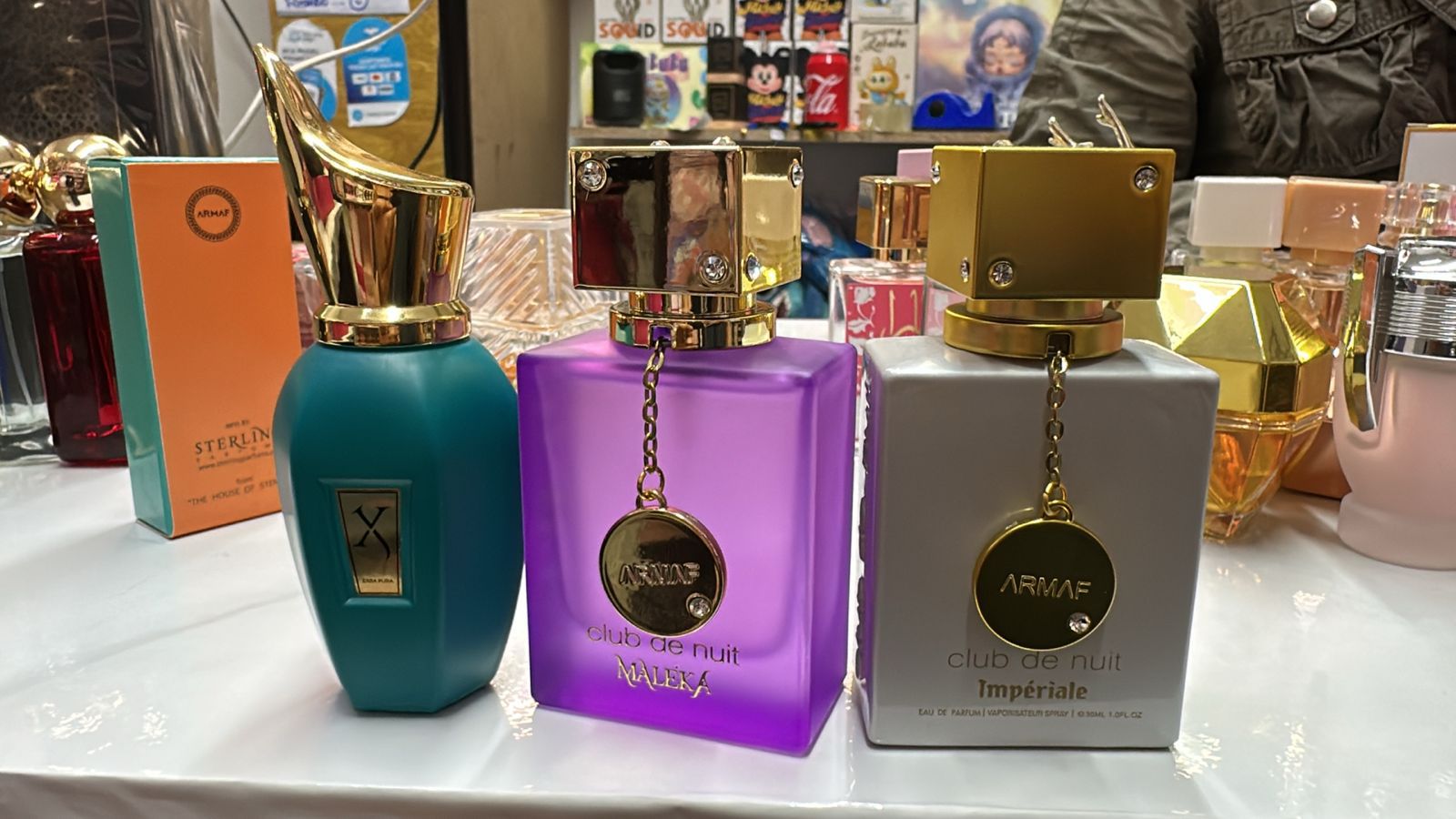 perfumes arabes minis 30ml club the nuit erba pura