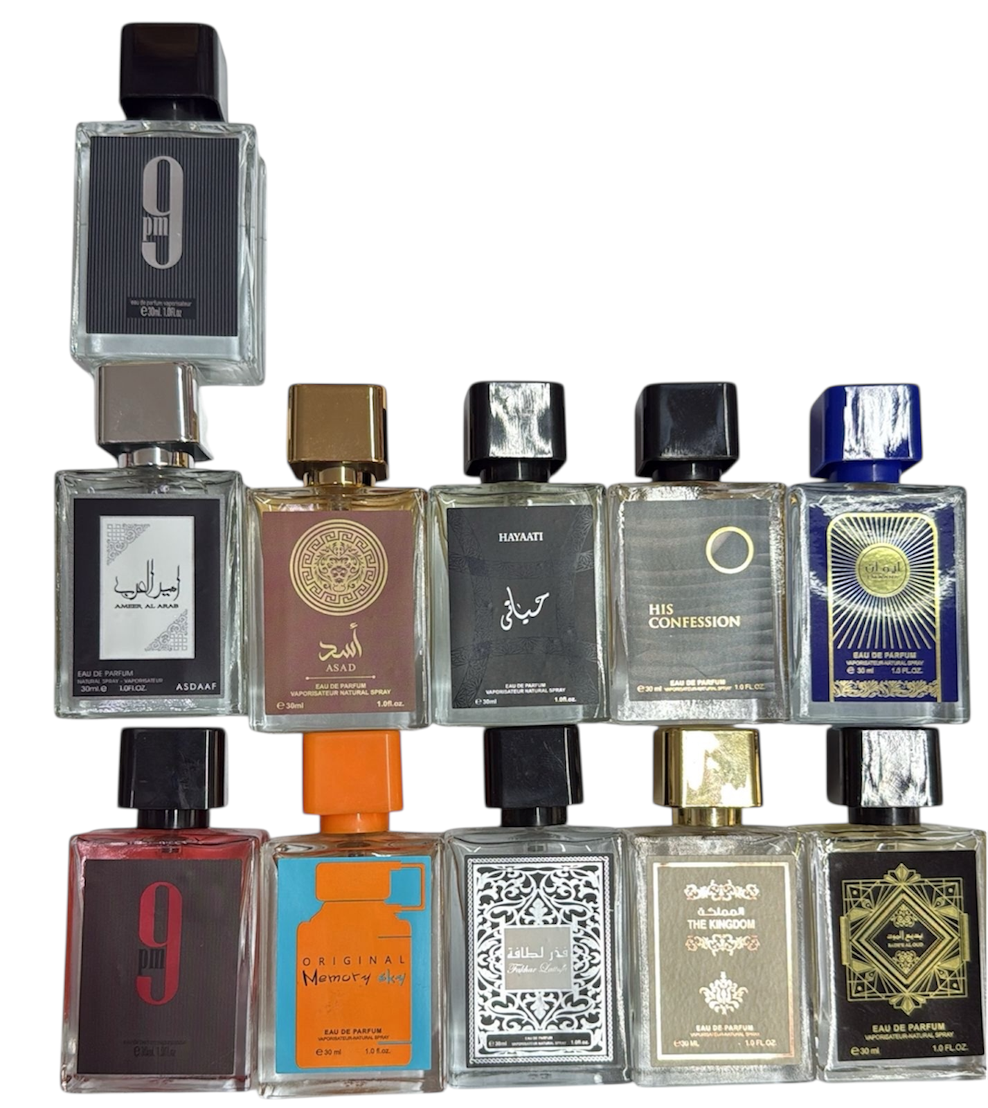 Perfume árabe mini 30ml hombre