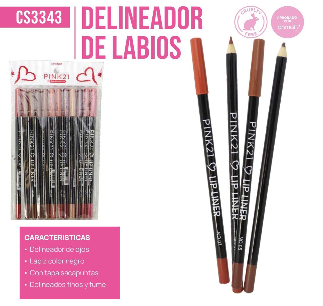 delineador de labio  pink 21  cs3343